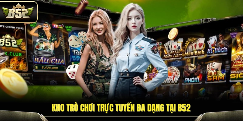 Hệ thống trò chơi phong phú đang hoạt động