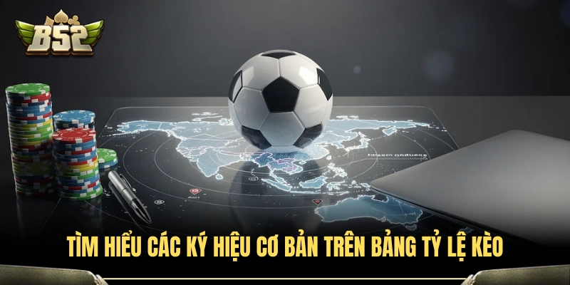 Cách Đọc Kèo Bóng Đá - Hướng Dẫn Chi Tiết Chuẩn Từ A Đến Z 2 Các ký hiệu phổ biến trên bảng cược nhà cái B52